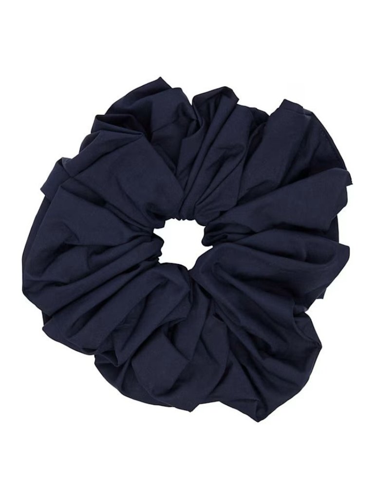 Maryam Nassir Zadeh Camellia Scrunchie Navy Size Os Nwt — image 2 of 5